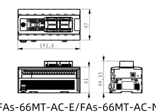 Samkoon FAs PLC FAs-50MR-AC-E